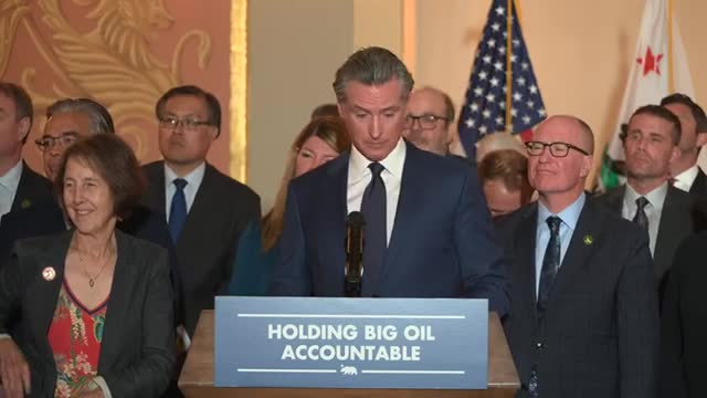 Official slams oil industry for Trump ties and threats