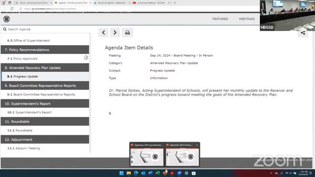 District unveils ambitious recovery plan to exit receivership