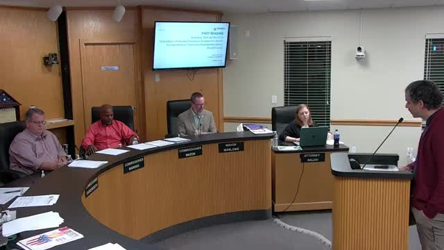New Community Development District Proposal Sparks Local Debate