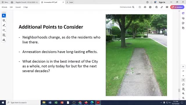 City Council Faces Tough Decision on Controversial Annexation