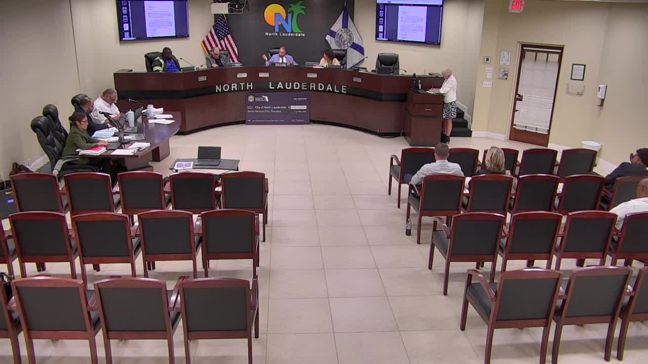 Mayor proposes ambitious infrastructure plan for North Lauderdale