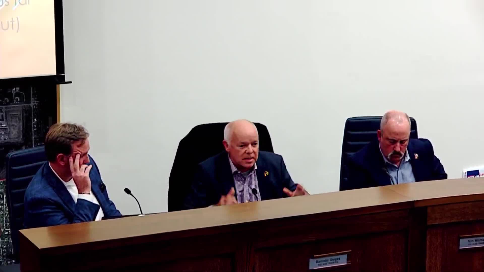 Trustee voices strong opposition to controversial roundabout project
