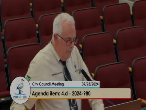 City of Port St. Lucie tackles insurance reform after historic flooding