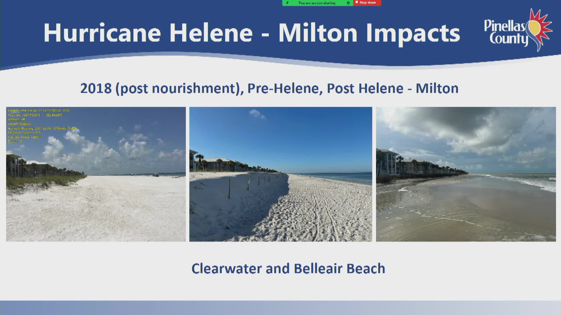 County officials outline urgent beach recovery plans after storms