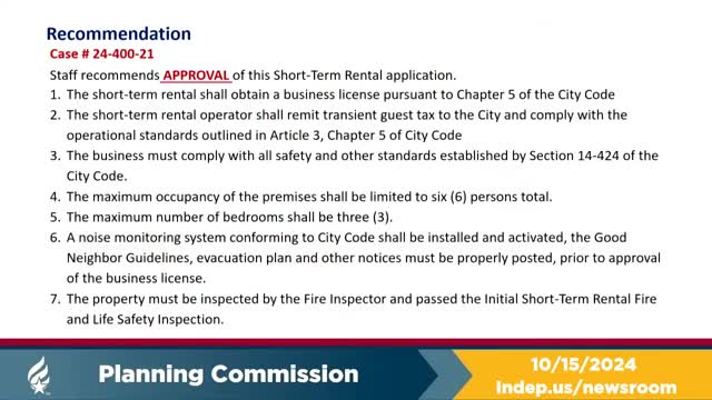 Residents clash over short term rental proposal in historic neighborhood