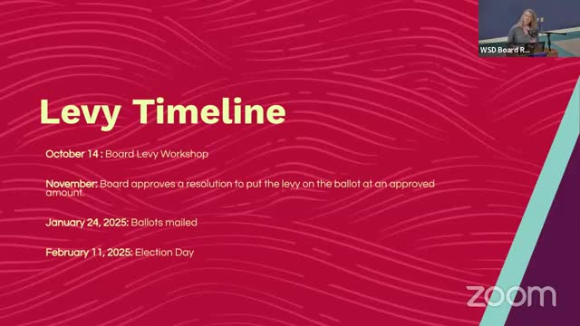 Community gears up for crucial levy vote in February