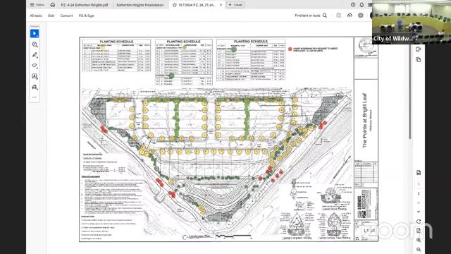 Planning Commission backs controversial 34 lot development plan