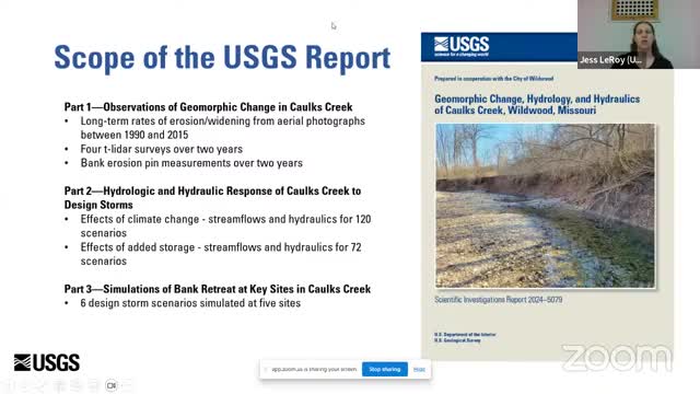 Study reveals alarming erosion trends in Cox Creek