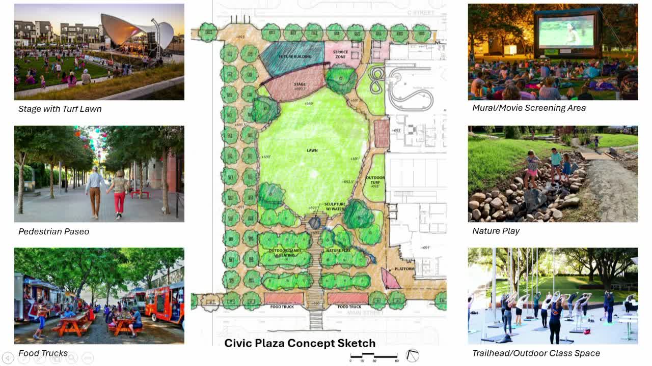 City plans vibrant new public space for community events