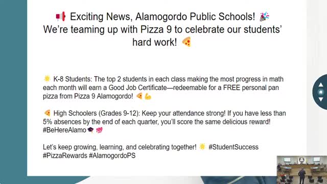 School District Launches Pizza Incentives to Boost Attendance