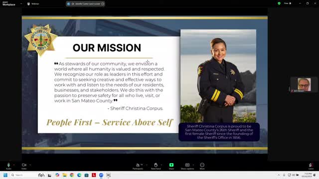 Sheriff outlines transformative vision for San Mateo County policing