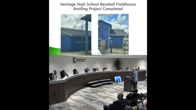 Community rallies to restore Heritage High School baseball field