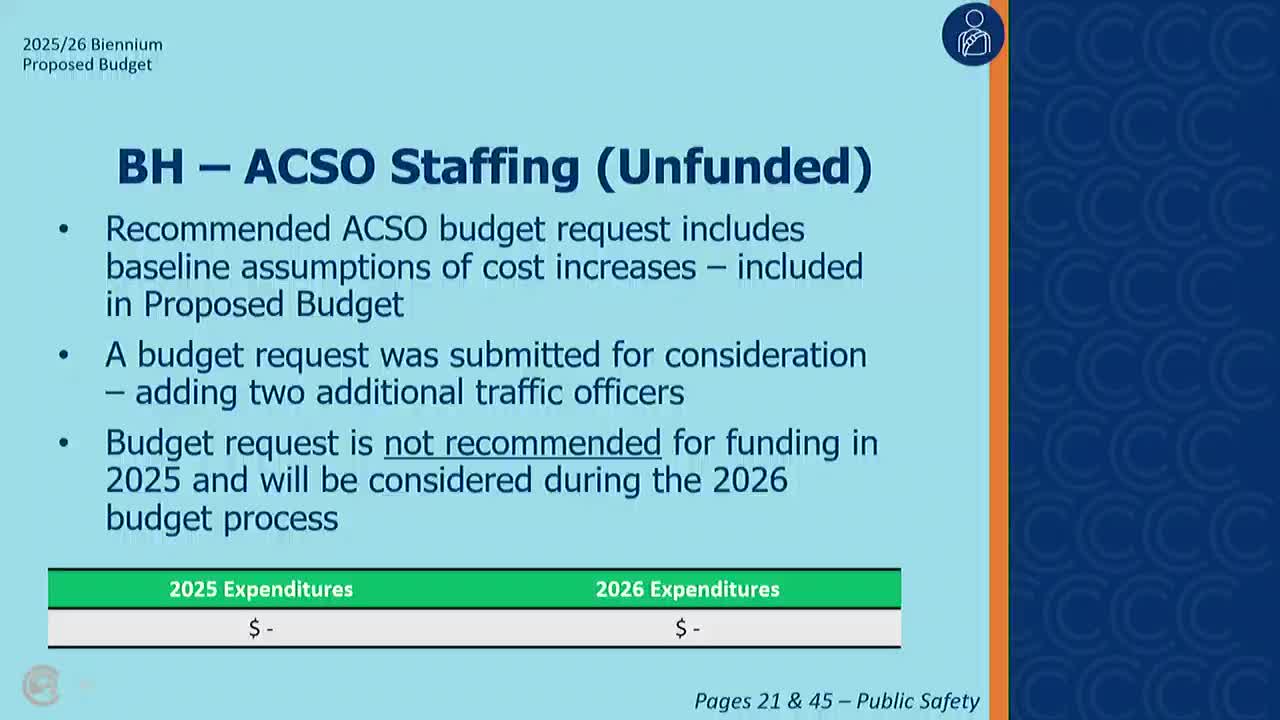 Budget Talks Heat Up as Council Prepares for Major Decisions