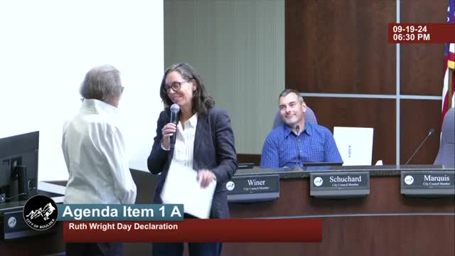 Ruth Wright celebrates 96th birthday with heartfelt community tribute