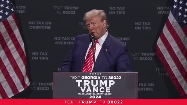 Trump vows to fire Kamala and restore American greatness