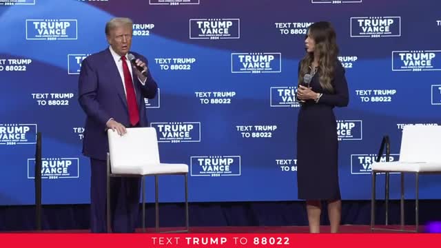 Trump blasts Biden on crime border and Ukraine crisis