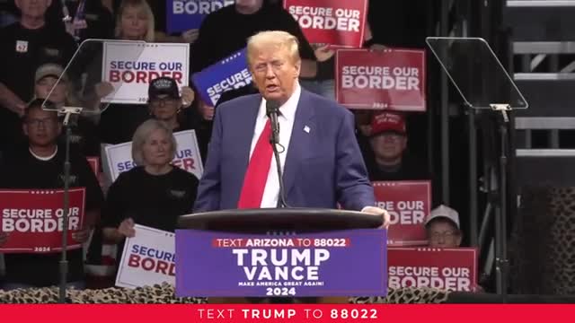 Trump vows to restore border security and morale of agents