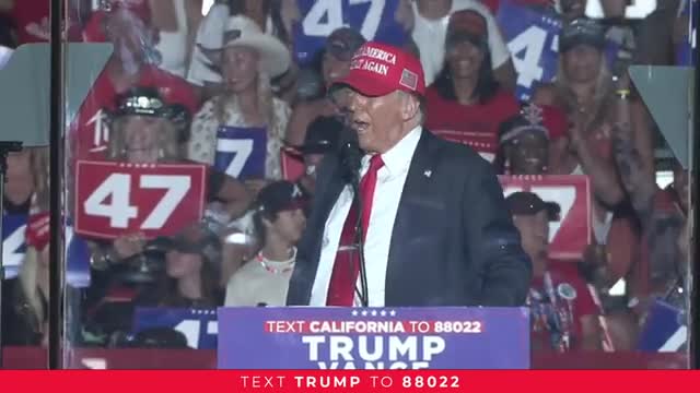 Trump vows to restore America and defeat radical agenda