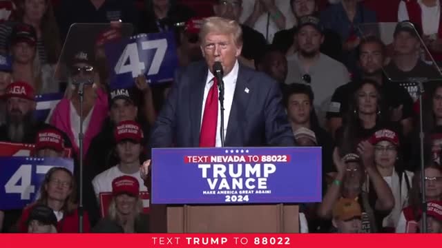 Trump vows to restore American greatness and security