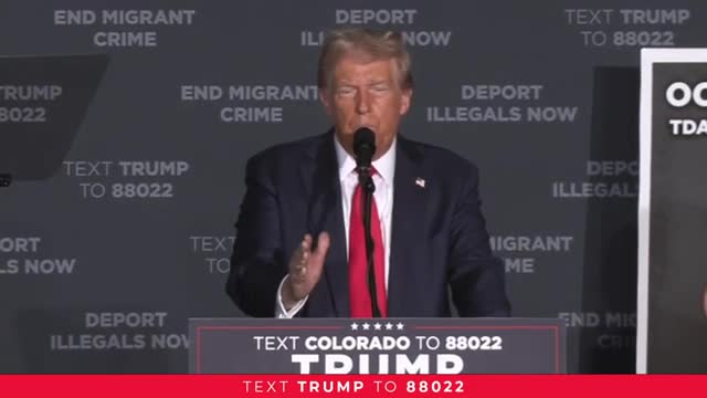 Trump blasts Biden and Harris in fiery campaign rally