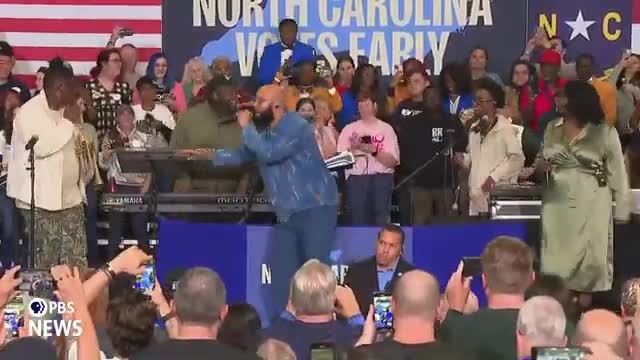 Rapper rallies Winston Salem to vote and celebrate love