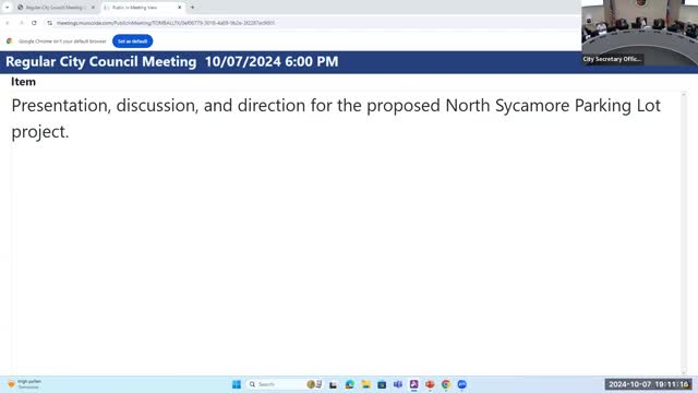 City Council Debates Controversial Sidewalk and Parking Plans
