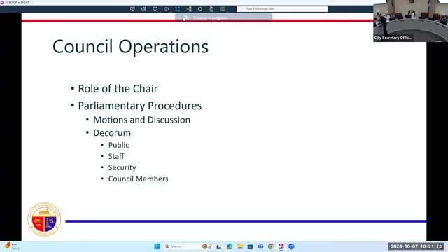 City Council Reinstitutes Armed Security for Meetings