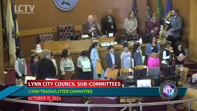 City honors students for creativity in anti-litter campaign