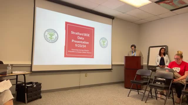 Stratford schools unveil plan to boost student performance