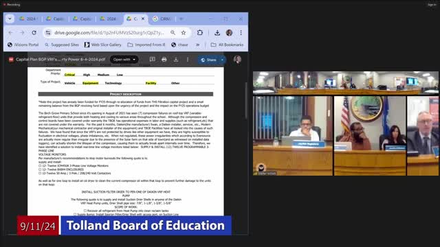 Dirty power concerns spark urgent school facility discussions