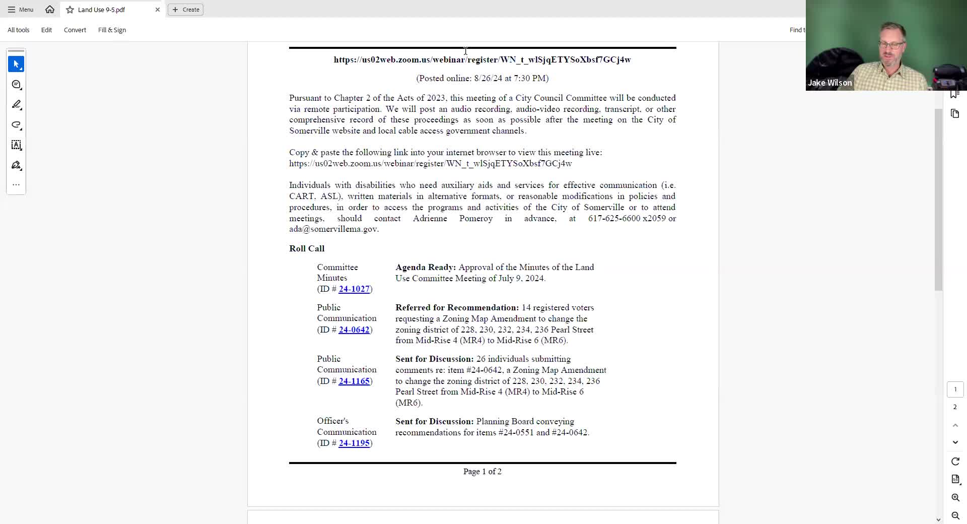 City Council Rejects Controversial Zoning Change Proposal