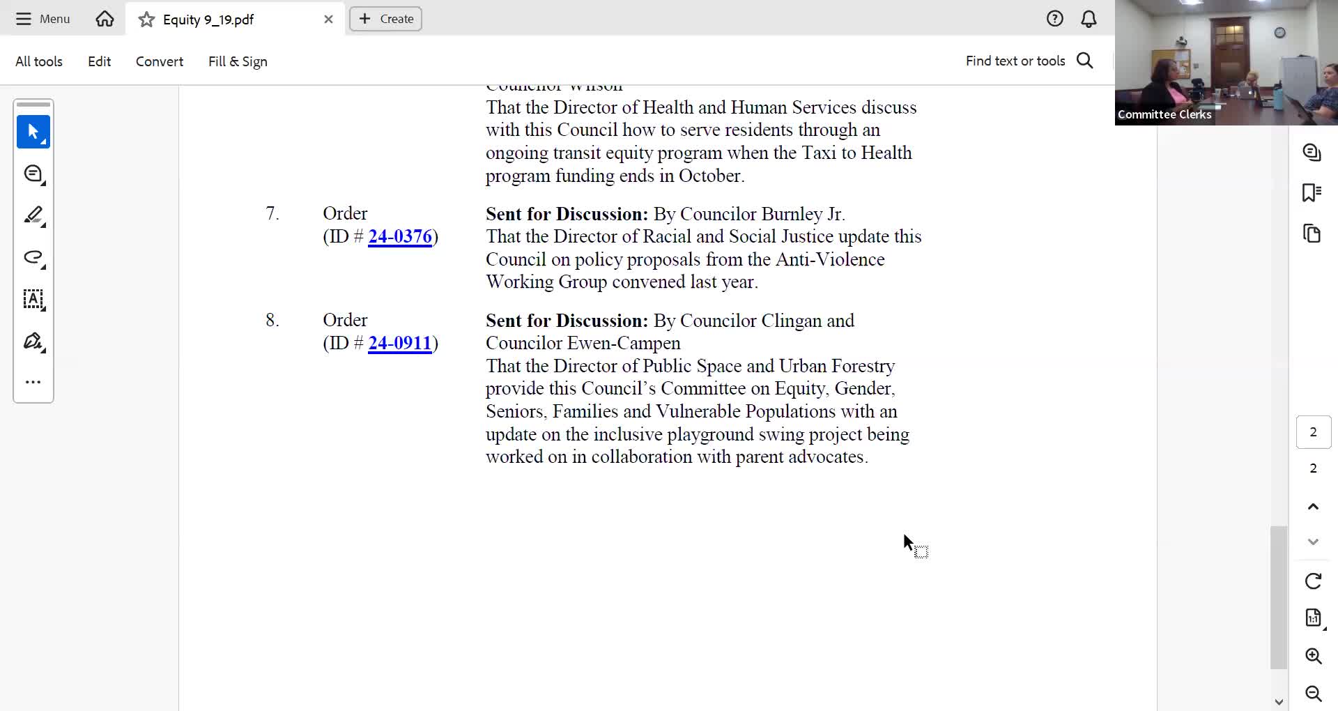 City plans universal swings for equitable playground access