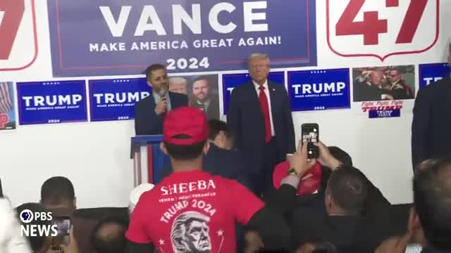 Trump receives warm welcome from Michigan Muslim community