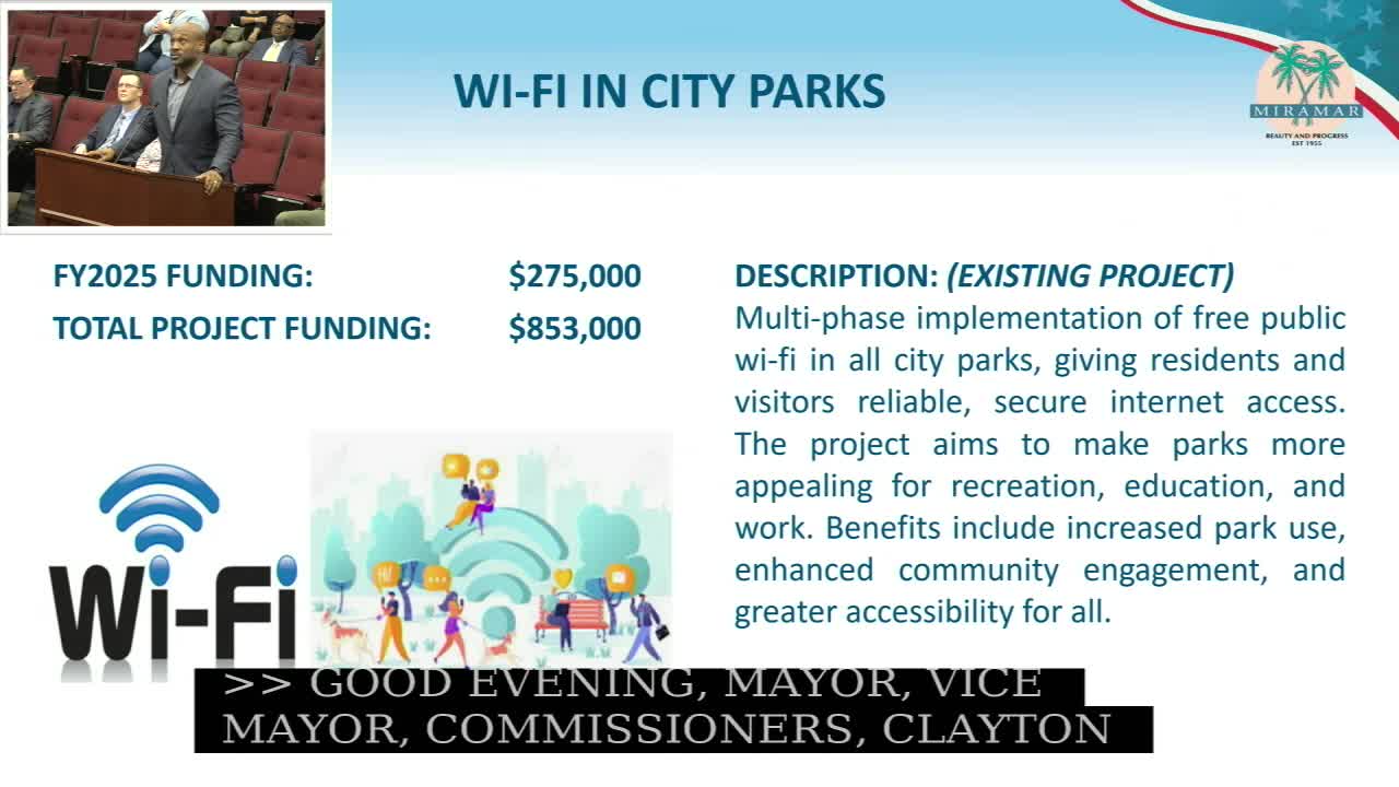 City launches ambitious projects to enhance parks and safety