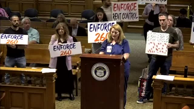 Activists demand accountability in city rent control violations