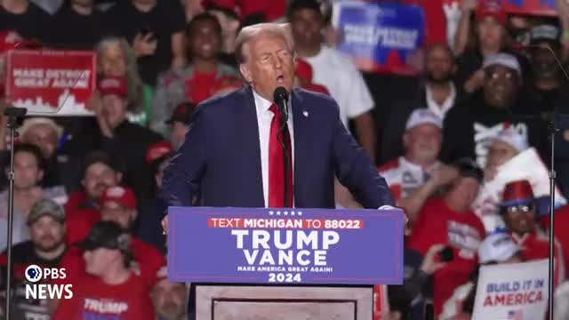Trump vows to revive Detroit's manufacturing glory
