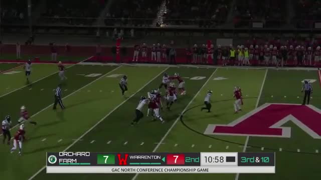 Warriors dominate with stunning touchdown drive