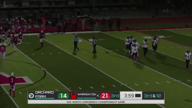 Warrington Warriors dominate with stunning touchdown run