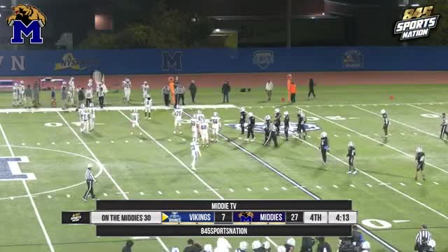Middletown secures victory with late interception against Valley Central