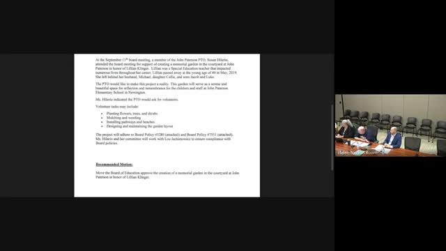 Community rallies to honor local hero with memorial garden