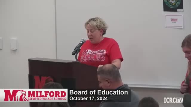 Teachers rally to save Milford schools from funding cuts