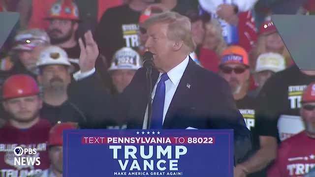 Trump warns of democracy's end if he loses election