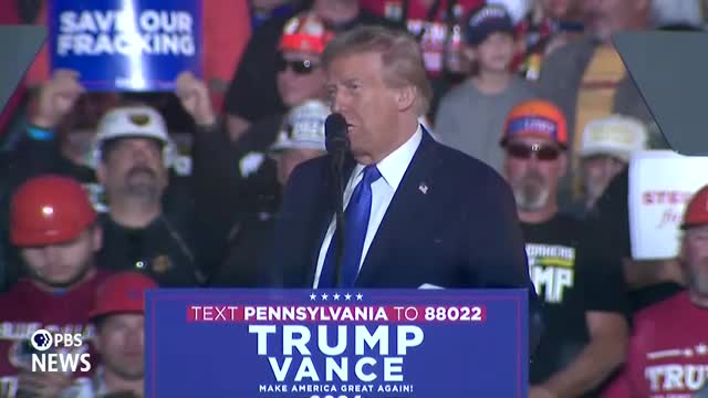 Trump vows to revive American jobs and energy independence