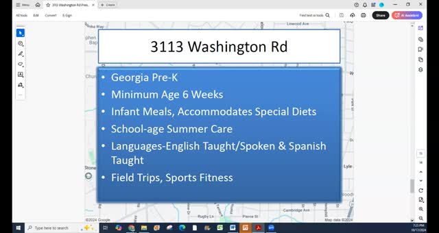 East Point childcare facility variance sparks heated debate