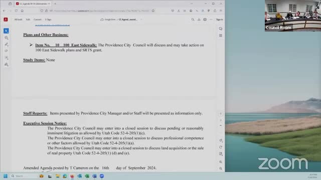 City Council Faces Backlash Over Sidewalk Expansion Plans