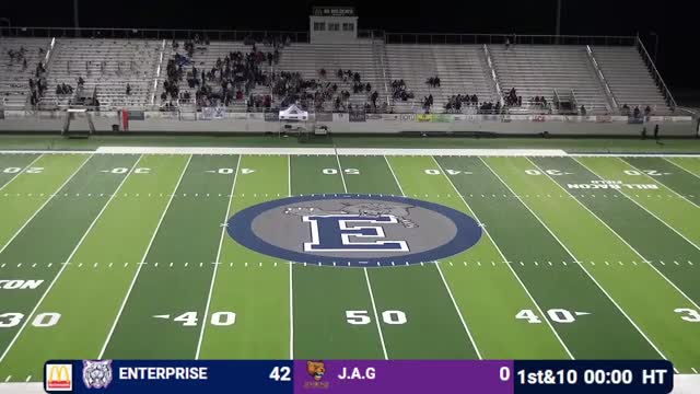 High School Football Dominates with 42 Point First Half