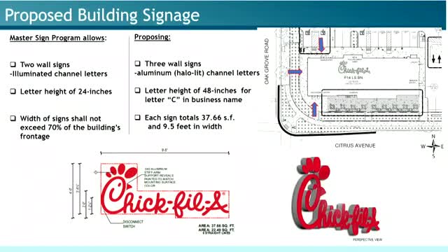 Chick Fil A signage proposal sparks neighborhood controversy