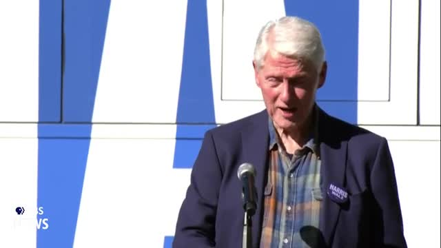 Former President praises Kamala Harris as future leader
