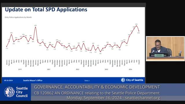 Council considers major boost to police hiring incentives