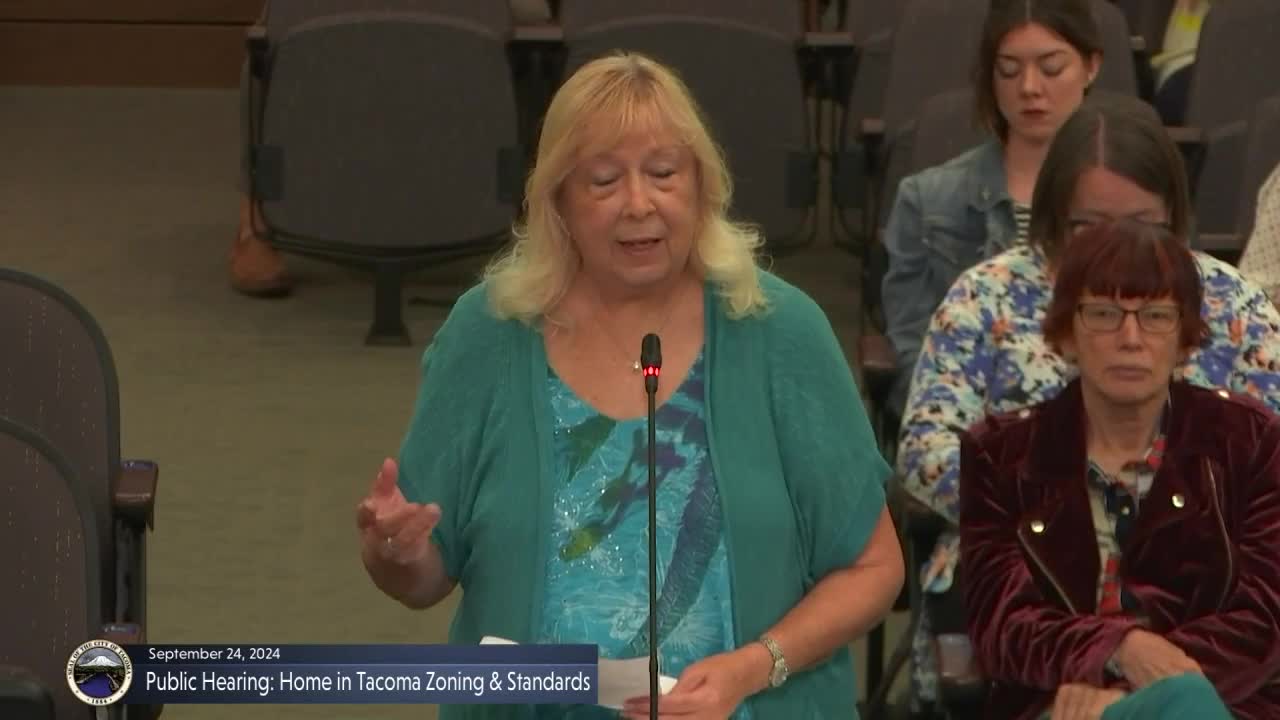 Residents rally against mid scale rezoning plan in Tacoma